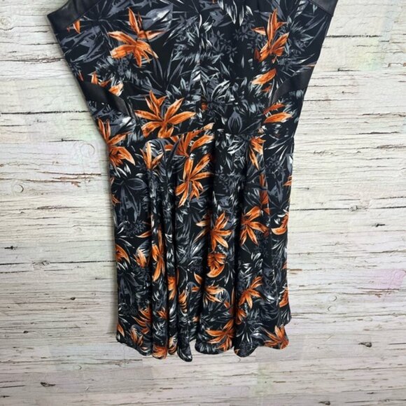 The kooples size small  dress black floral - Picture 7 of 9